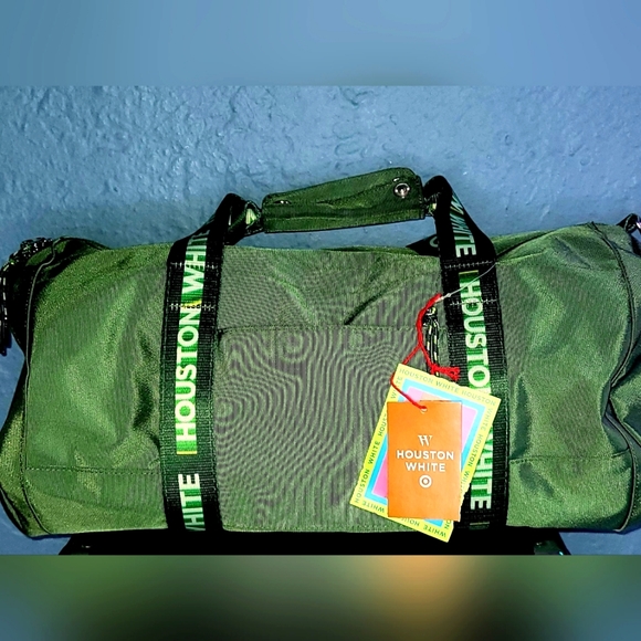 Houston White Duffel Bag - GREEN - Picture 5 of 5